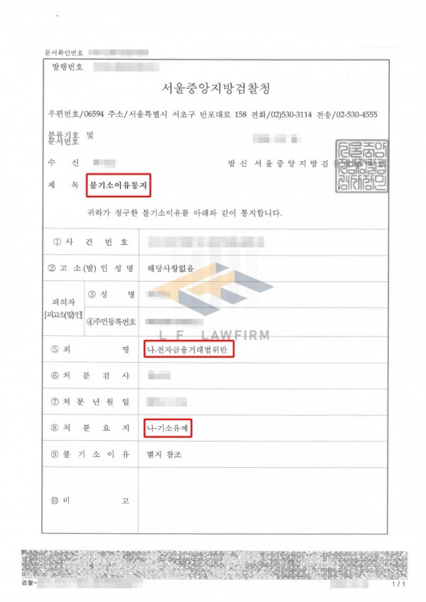 전자금융거래법 위반, 보이스피싱 연루 위기에서 ‘기소유예’로 마무리된 성공 사례