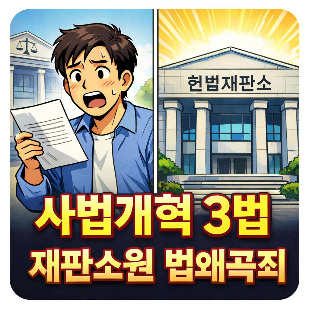 사법개혁 3법 시행 총정리 재판소원제 법왜곡죄 대법관 증원 무엇이 달라지나